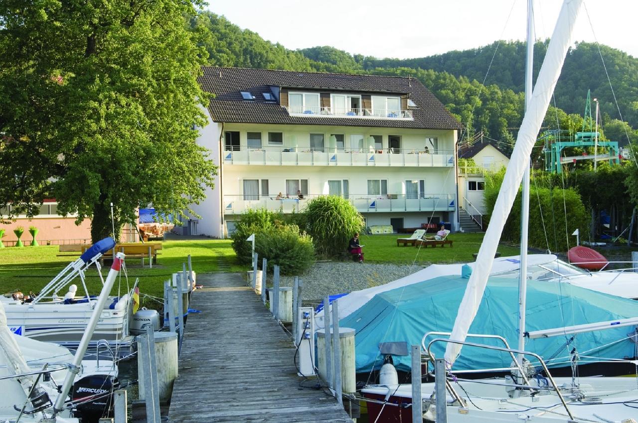 Hotel Pension Cafe Hasler Bodman-Ludwigshafen Exterior photo